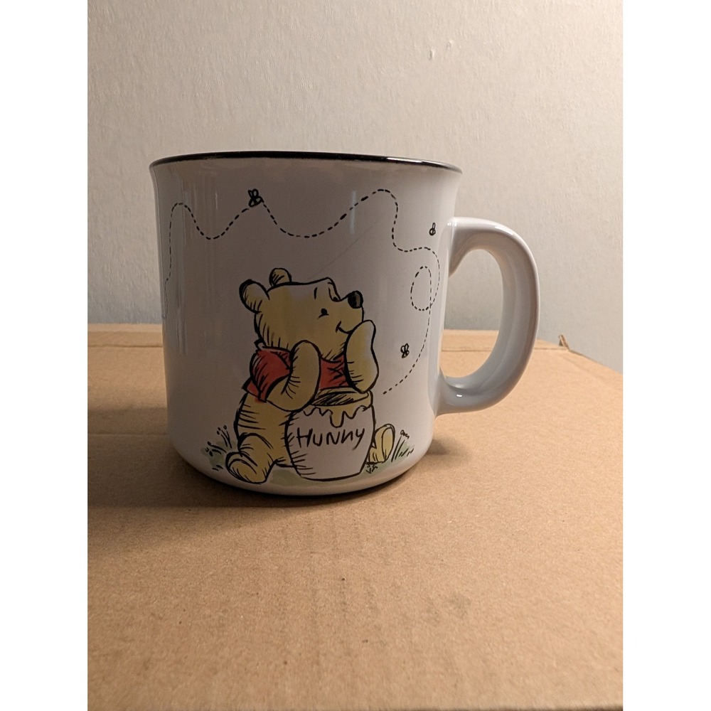 Disney Winnie the Pooh Piglet 20 oz Ceramic Mug Silver Buffalo WRWTP401E1092020